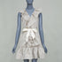 Women's Lanvin 2008 Grey Silk Mini Dress
