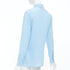 Women's Gucci 2015 Blue Fluid Blouse Shirt