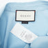Women's Gucci 2015 Blue Fluid Blouse Shirt