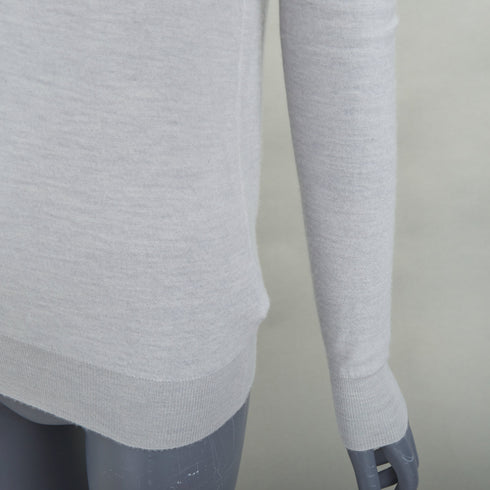 Women's Joseph Grey Cashmere Pullover Sweater
