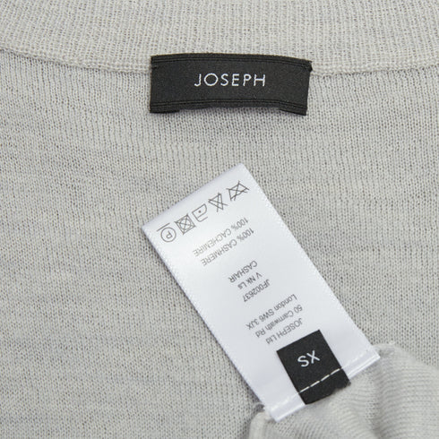 Women's Joseph Grey Cashmere Pullover Sweater