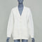 Women's Fendi 2021 White Monogram Cardigan