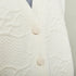 Women's Fendi 2021 White Monogram Cardigan