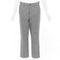 Women's Miu Miu 2020 Grey Houndstooth Cropped Trouser