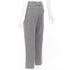 Women's Miu Miu 2020 Grey Houndstooth Cropped Trouser