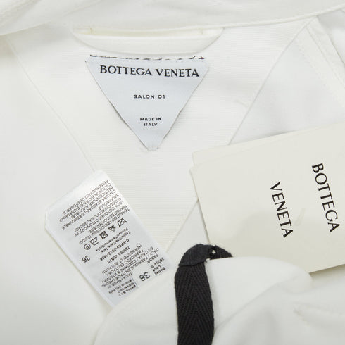 Women's Bottega Veneta White Bubble Back Trench Coat