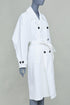 Women's Bottega Veneta White Bubble Back Trench Coat