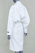 Women's Bottega Veneta White Bubble Back Trench Coat