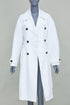 Women's Bottega Veneta White Bubble Back Trench Coat