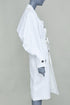 Women's Bottega Veneta White Bubble Back Trench Coat