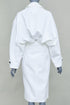 Women's Bottega Veneta White Bubble Back Trench Coat