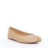 Women's Maison Margiela Tabi Nude Leather Ballet Flats