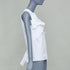 Women's Louis Vuitton White Poplin Ruffle Top Shirt