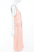 Women's Miu Miu 2021 Pink Punk Spike Studded Plunge Neck Dress