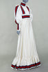 Women's Gucci 2022 Runway White Victorian Silk Duchesse Gown