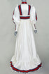 Women's Gucci 2022 Runway White Victorian Silk Duchesse Gown
