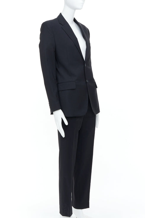 Men's Givenchy Black Wool Pant Suit