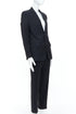 Men's Givenchy Black Wool Pant Suit