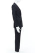 Men's Givenchy Black Wool Pant Suit