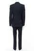 Men's Givenchy Black Wool Pant Suit