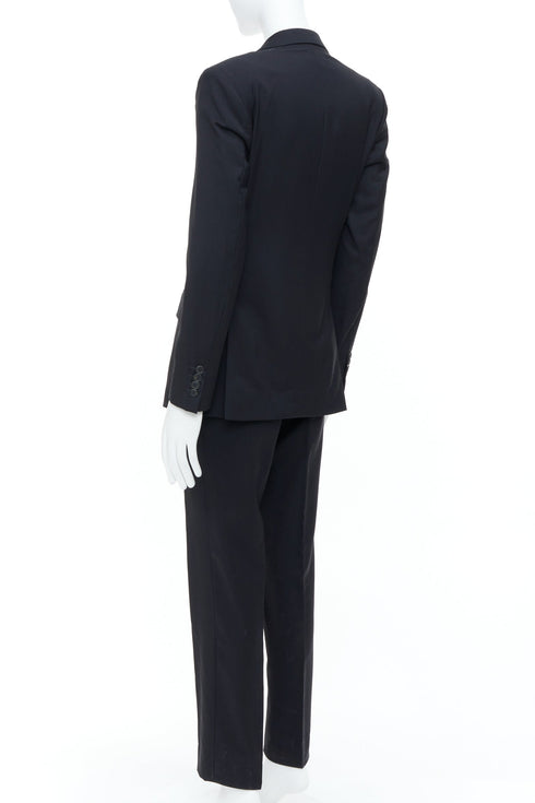 Men's Givenchy Black Wool Pant Suit