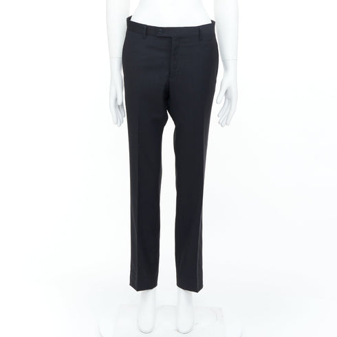 Men's Givenchy Black Wool Pant Suit
