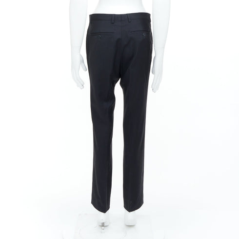 Men's Givenchy Black Wool Pant Suit
