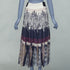 Women's Etro 2016 Multicolored Silk Wrap Skirt