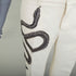 Women's Gucci 2015 Runway Beige Snake Embroidered Trousers