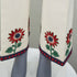 Women's Gucci 2015 Runway Beige Snake Embroidered Trousers
