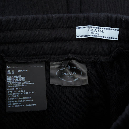 Women's Prada 2021 Black Nylon Pocket Jogger Sweatpants