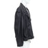 Men's Balenciaga 2024 Black Leather Moto Biker Jacket