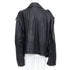 Men's Balenciaga 2024 Black Leather Moto Biker Jacket