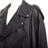 Men's Balenciaga 2024 Black Leather Moto Biker Jacket