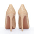 Women's Alaia Nude Vienne Leather Stiletto Pumps