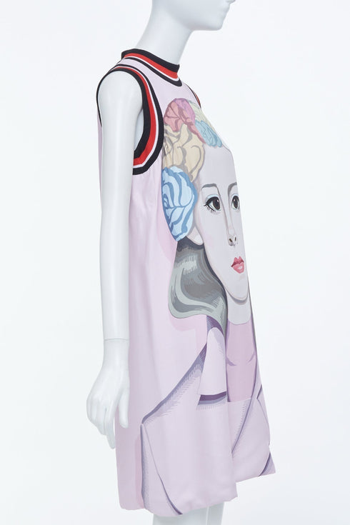 Women's Prada 2014 Runway Jeanne Detallante Portrait Dress