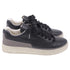 Women's Prada Sport Low-Top Sneakers in Black Leather