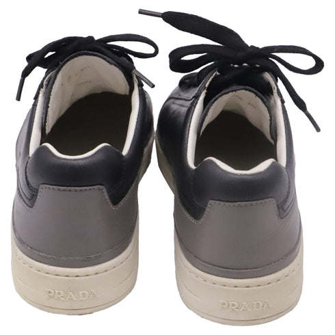 Women's Prada Sport Low-Top Sneakers in Black Leather