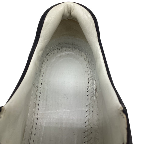 Women's Prada Sport Low-Top Sneakers in Black Leather