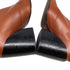 Women's Chloé Wave Slingback Mules in Brown Leather