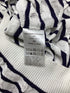 Women's Chloé Striped knitted Long Sleeve Top in White Cotton