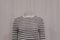 Women's Chloé Striped knitted Long Sleeve Top in White Cotton