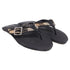 Women's Burberry Nova Check Lancaster Flats in Black Leather