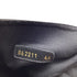 Women's Balenciaga Strike Combat Boots in Black Cotton
