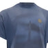 Men's Balenciaga Paris Moon T-Shirt in Blue Cotton