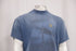 Men's Balenciaga Paris Moon T-Shirt in Blue Cotton