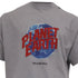 Men's Balenciaga Planet Earth Distressed T-Shirt inn Grey Cotton