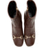 Women's Gucci Leather Horsebit Ankle Boots - Size 7 / 37