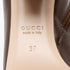 Women's Gucci Leather Horsebit Ankle Boots - Size 7 / 37
