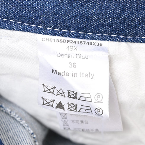 Women's Chloé High-Rise Flared Jeans in Blue Cotton